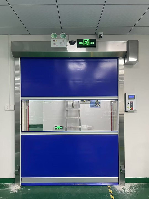 五家渠快速五家渠卷帘门在冷链物流仓储区的应用实践